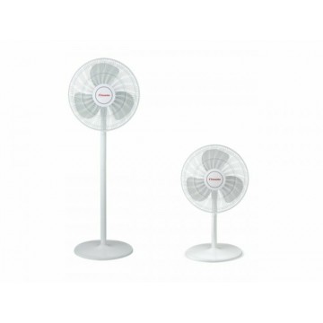 Inventor FS403W Πολυμορφικός Ανεμιστήρας 50W Διαμέτρου 40cm Λευκός